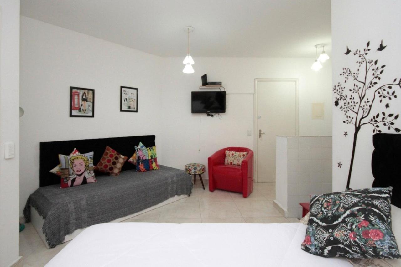 סאו פאולו Flat Bela Vista, Sirio Libanes, Centro Conv Frei Caneca מראה חיצוני תמונה